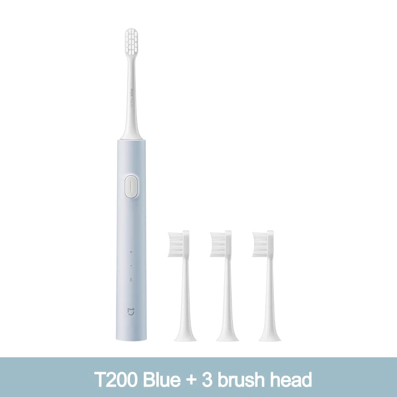 MIJIA T200/T200C Sonic Electric Toothbrush,2 Mode,2 Brush Heads,Whitening Toothbrush,USB‑C 25 Day Battery,IPX7 Waterproof