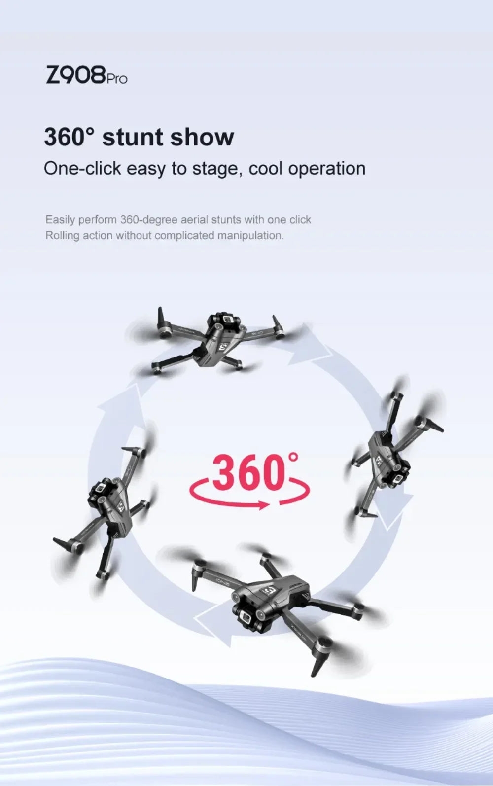 Original Z908 Pro /MAX 8K Drone ESC Professional 4K Dron Optical Flow Localization 3sided Obstacle Avoidance Quadcopter Toys