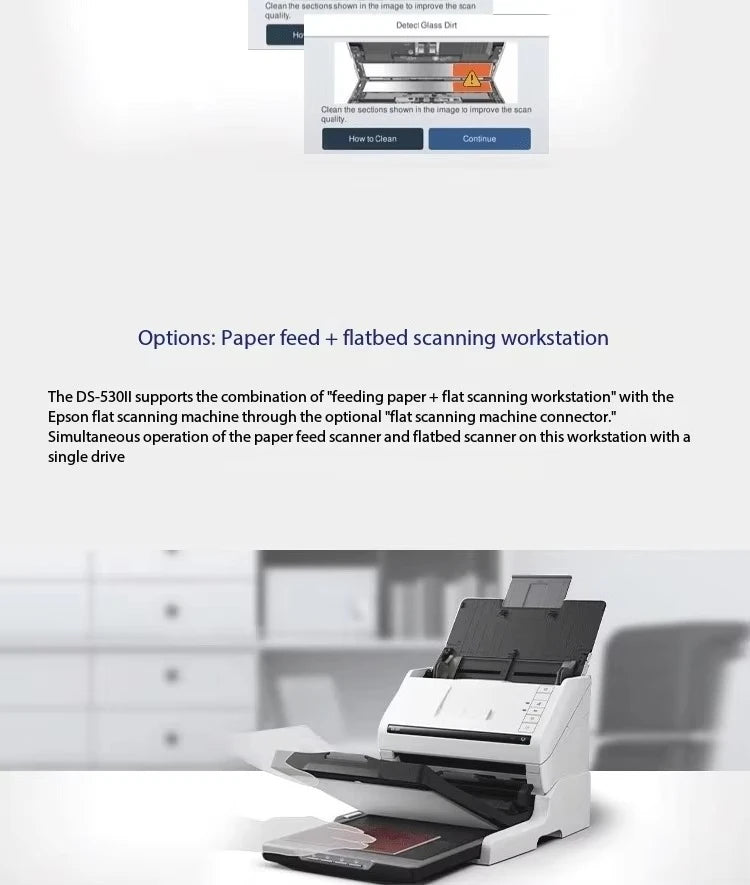 DS530 Ouble-sided Color Scanning High-definition Professional Office High-speed Automatic Continuous Feeding