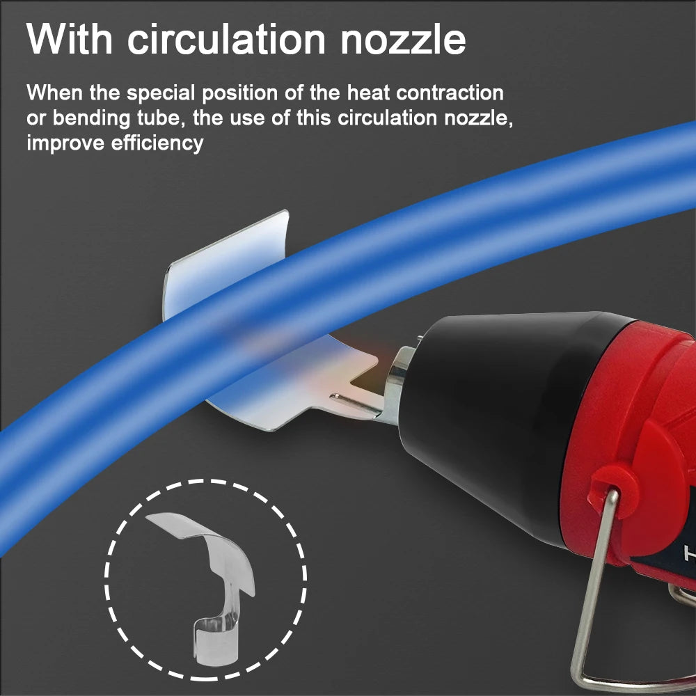 300W Hot Air Gun DIY Soldering Temperature Blower Gun Electric Power Hot Dryer Mini Heat Gun For Crafts Shrink Tubing Wrap