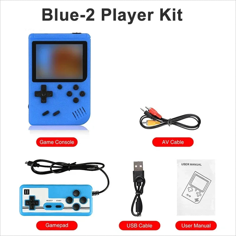 NEW Portable Retro Mini Video Game Console 8-Bit Handheld Game Player Built-in 400 games AV Out Game Console Gameboy videojuego