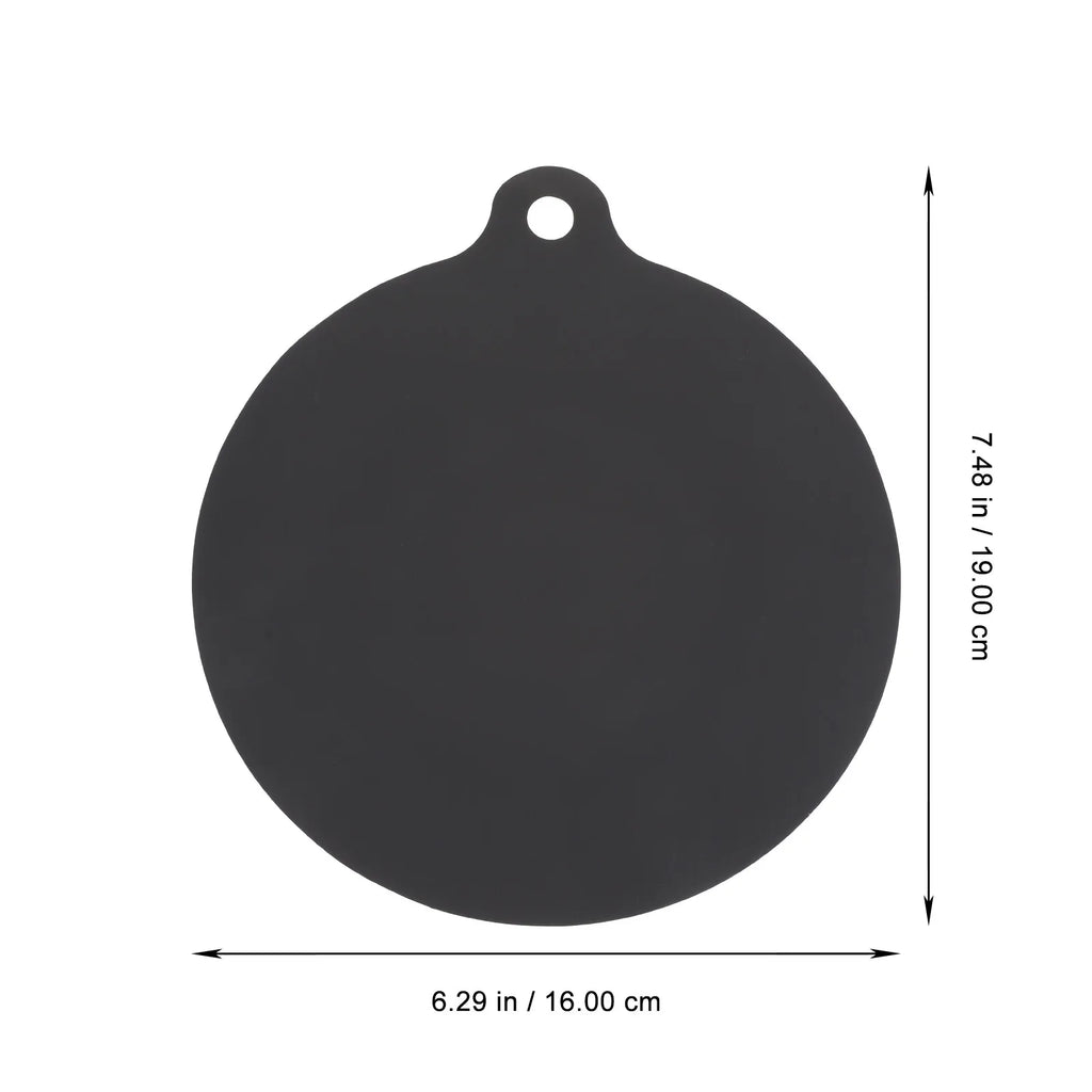 2Pcs Solid Color Silicone Induction Cooktop Mat Heat-Resistant Nonstick Protective Cooker Pad for Electromagnetic Stove
