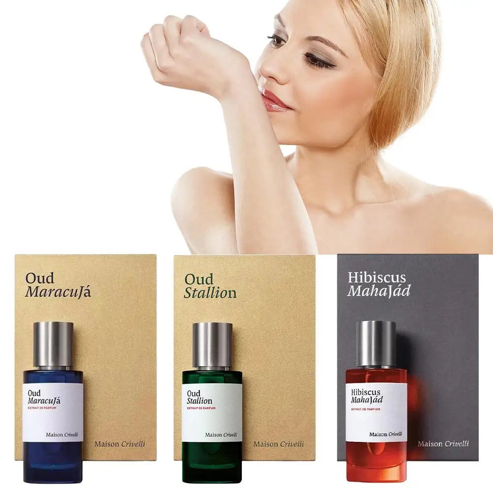 100ML Hibiscus MahaJad and Oud MaracuJa Unisex Eau De Parfum 1.7oz Spray Gentle Essential Fragrance Arabic Cologne for Men