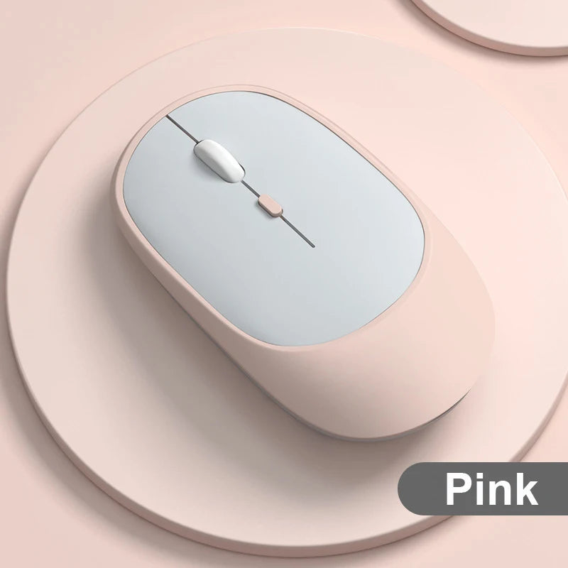 Wireless Mouse Rechargeable Mouse Gamer Dual Modes Bluetooth-compatible 2.4G USB Mice For Laptop Pad Tablet PC Macbook Mause