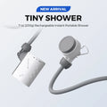 FLEXTAIL Portable Shower Pump, IPX7 Waterproof Pump Head and Hose Set, Rechargeable Water Pump for Camping, Outdoor Shower