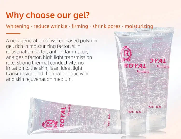 Beauty Machine Gel for Conductive Gel for RF Slimming Radio Ultrasonic Fat Burning Device Cavitation Body Frequency Shaping 300g