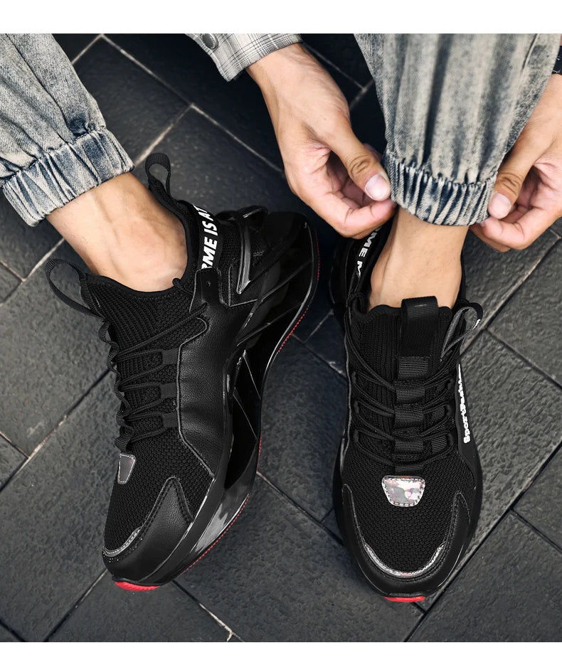 Casual Men's Sneakers Breathable Luxury Trainer Race Shoes Fashion Running Tenis for Men And Women