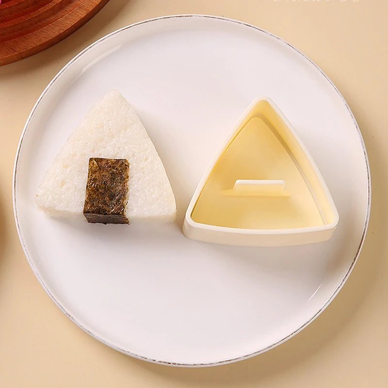 1PC Portable Rice Ball Maker Onigiri Mould Japanese Bento Rice Mold Maker Kit Non Stick Rice Mould For Kid Lunch Kitchen Gadgets