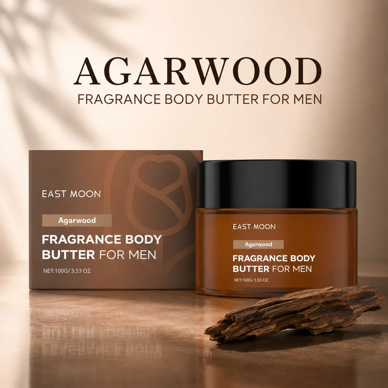 Men Pheromone Body Cream Agarwood Fragrance Skin Body Cream Long Lasting Hydrate Improve Male Rough Skin Boost Confident Charm