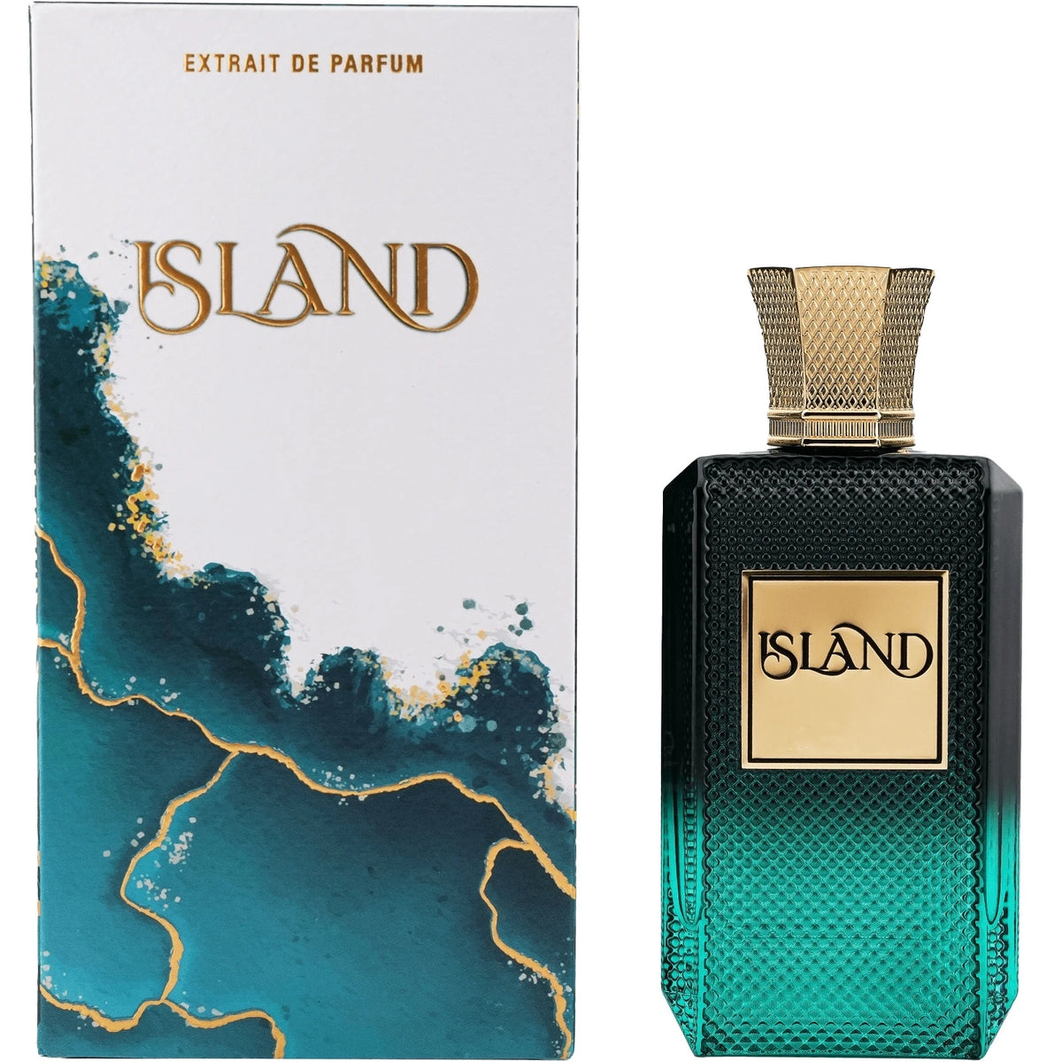 Island Extrait De Parfum Spray for Unisex 3.4 oz