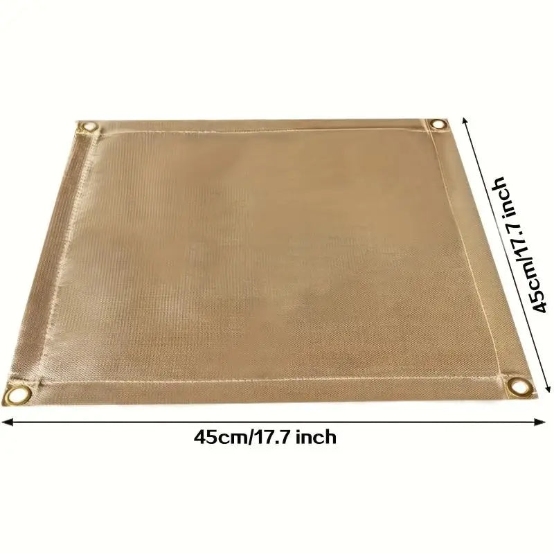 Outdoor Camping Fireproof Cloth Picnic Barbecue Insulation Mat Flame Retardant High Temperature Fire Blanket Fiberglass Mat