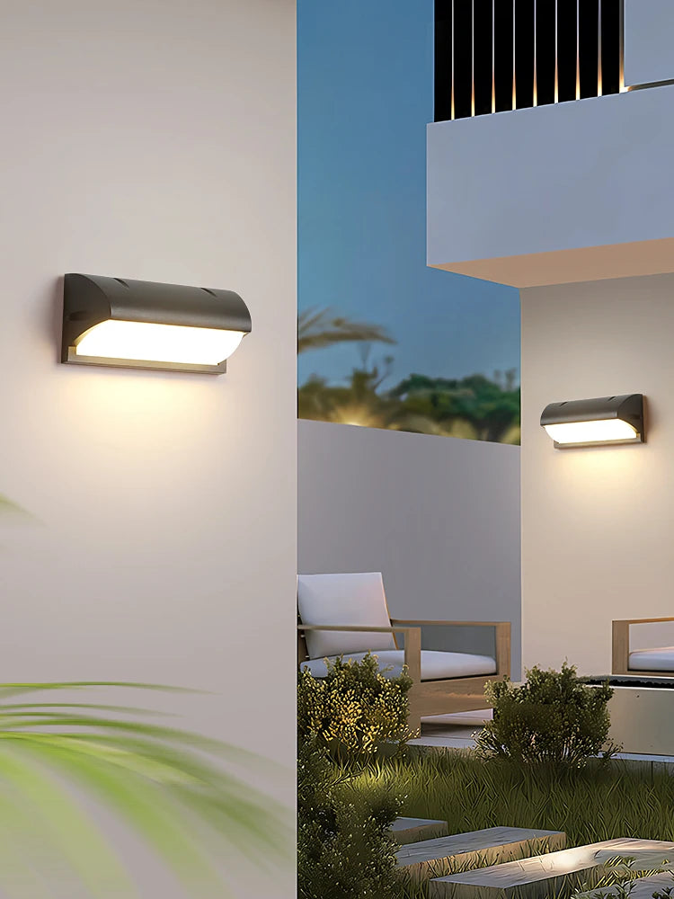 LED Outdoor Wall Light Modern Indoor Home Waterproof IP65 Courtyard Light Porch Light Balcony Wall Light Park Decorative Light
