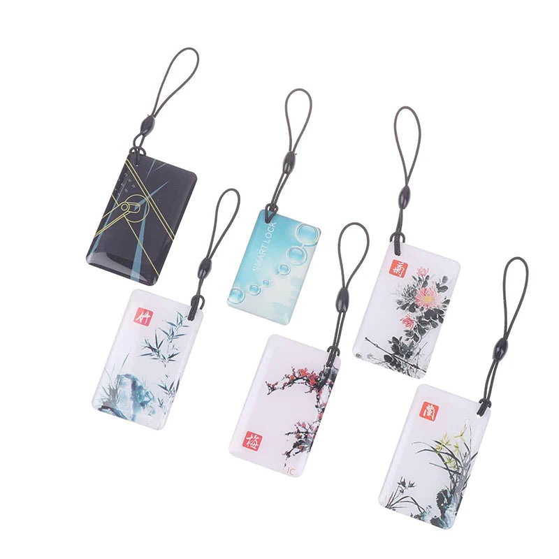 New 10Pcs 13.56Mhz IC Card TTlock BLE Electronic Smart Door Lock Card Digital Smart Fingerprint Locks Unlock Small RFID Card