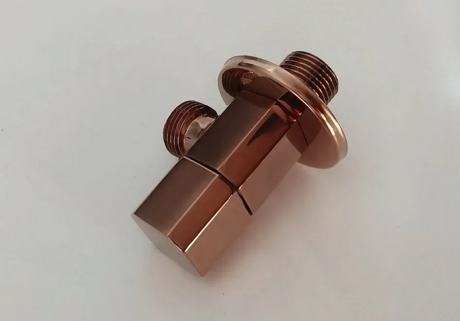 shine polish Rose Gold Hand Held Bidet Sprayer Stainless Steel Douche Kit Toilet Bidet Shattaf Copper Valve Jet Set sprayer head