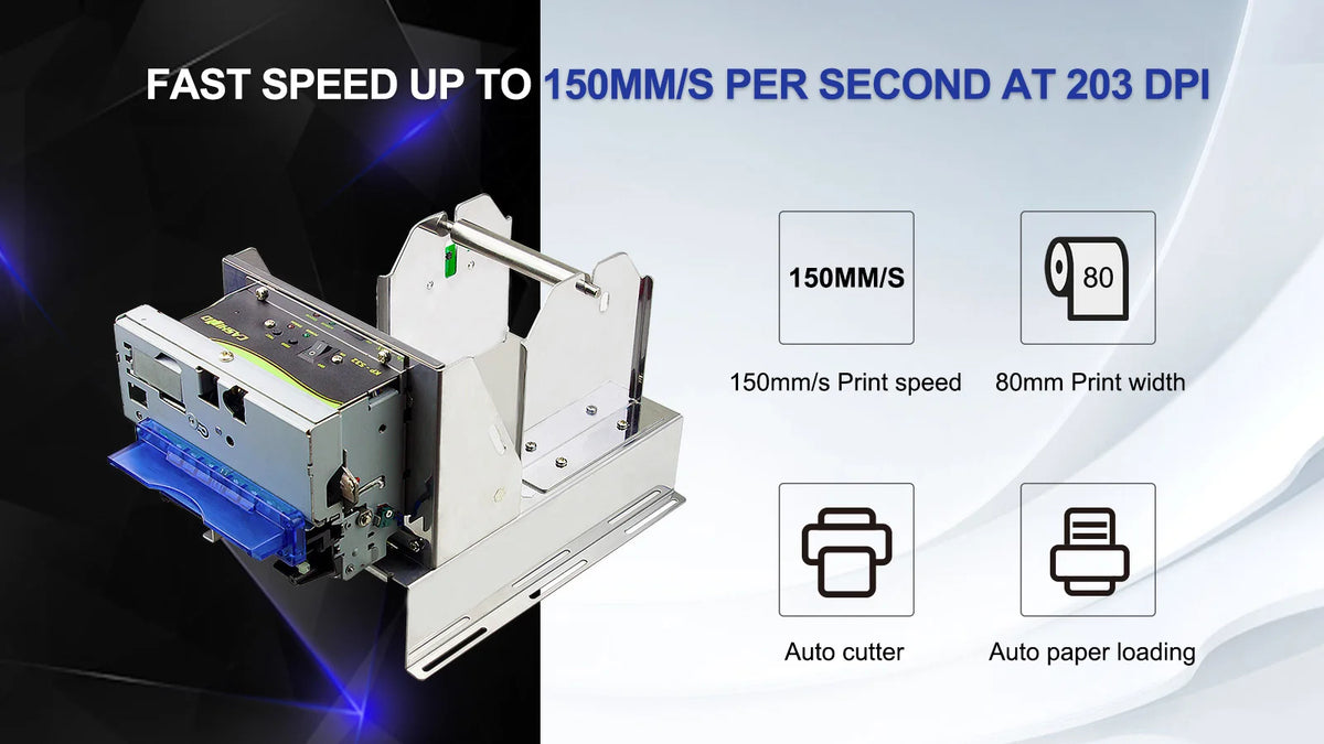 Cashino KP-532 3inch 80mm Kiosk Thermal Ticket Printer For Parking System