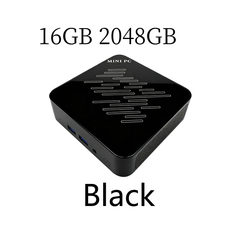 Hyper Core i9-10980HK Mini PC with 16GB RAM and 1TB or 2TB Large SSD, 4K High Definition, perfect for Gaming and Office Desktop.