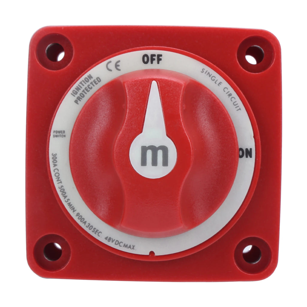 Yacht Battery Switch Single Circuit 6006 MSeries HardWearing IP66 Waterproof For Marine Boat Yacht Accessories DC 12-48V