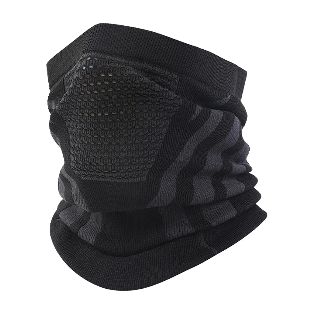 1pc/2pcs/3pcs Unisex Winter Breathable Warm Ski Mask Bike Motorcycle Half Face Mask Scarf Outdoor Hiking Fishing Cycling Mask