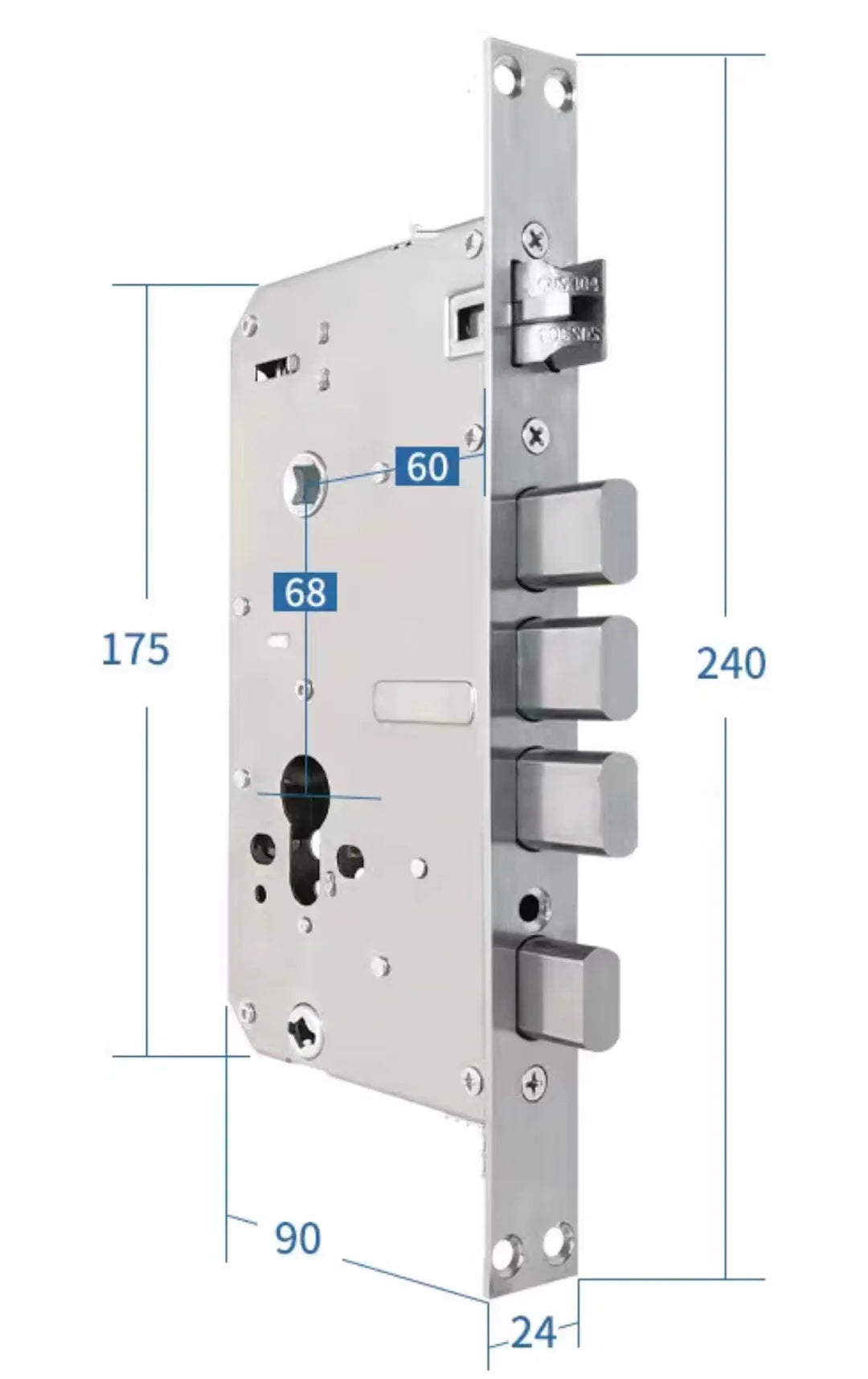Tuya 3D Face Recognition Unlock Digital Password Door Lock With Camera FIngerprint Password Unlock Keyless Electronic Lock