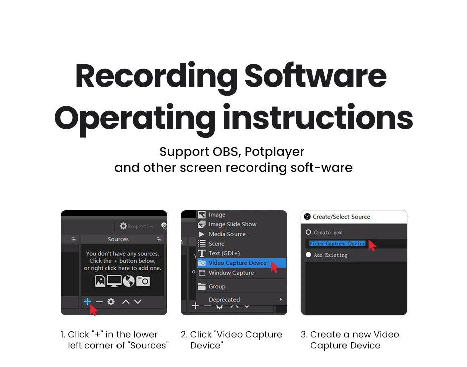 New! UGREEN Video Capture Card 4K60Hz HDMI to USB/USB-C HDMI Video Grabber Box for PC Computer Camera Live Stream Record Meeting