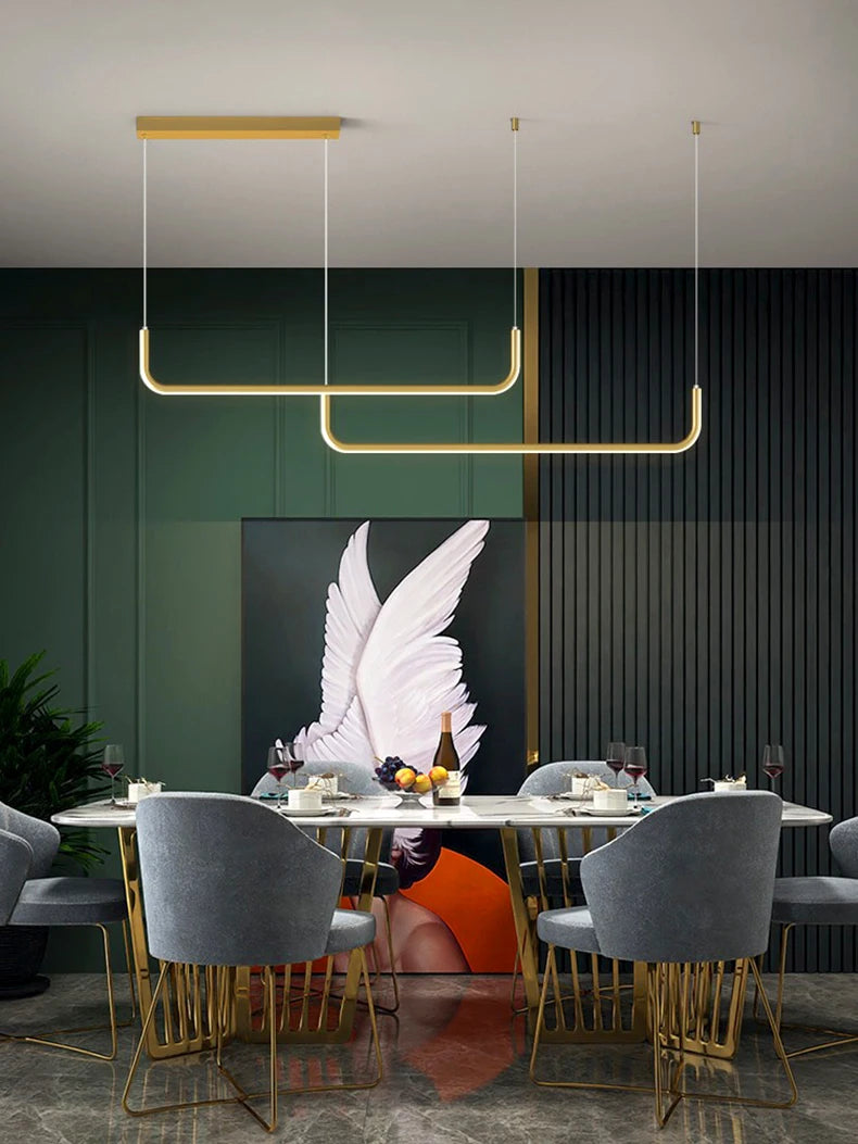 Modern dine dining room Pendant lights indoor lighting Ceiling lamp hanging light led chandelier decorative interior lighting