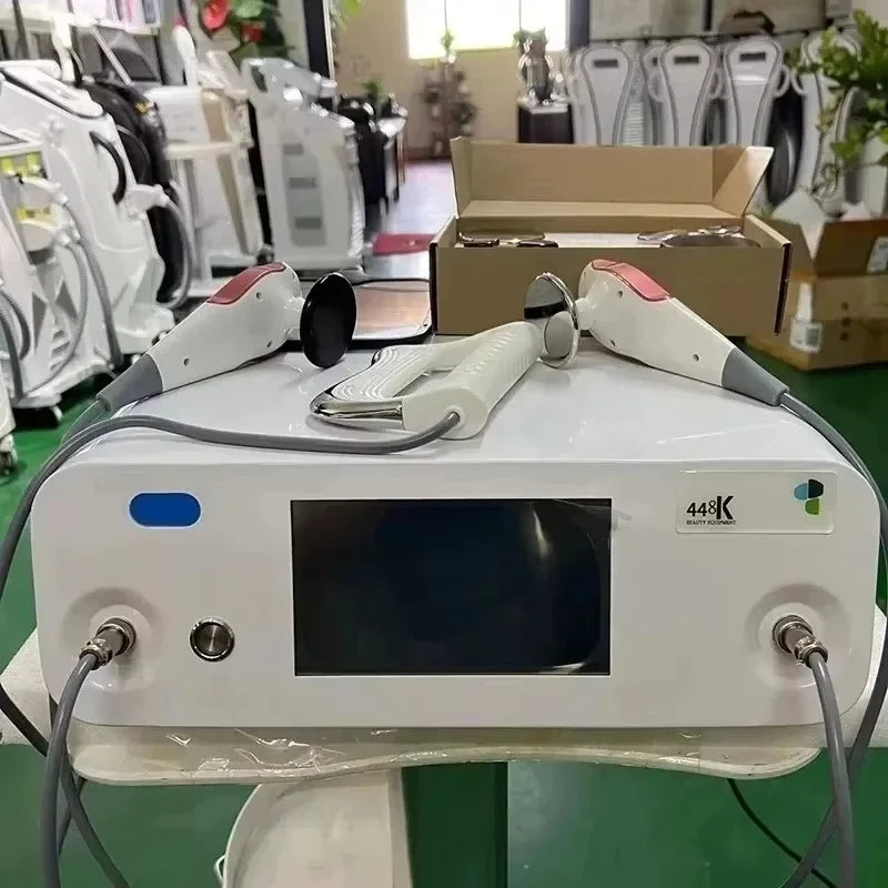 INDIBA weight loss tecartherapy 448khz Tecar Machine 12CM penetration deep skin care system RET CET Machine
