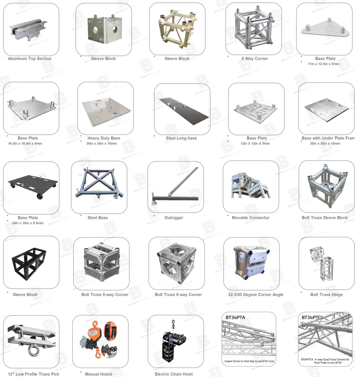 Performance Global Aluminum Truss Structure Spigot Truss Dj Stage Lighting Truss