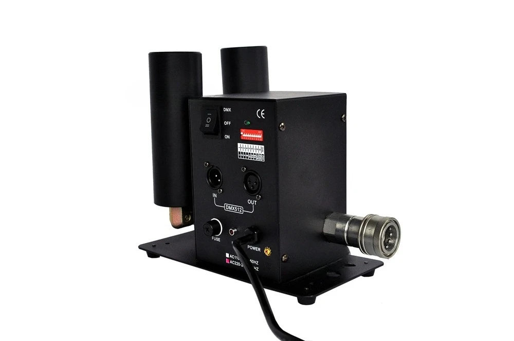 Double tube carbon dioxide air column machine