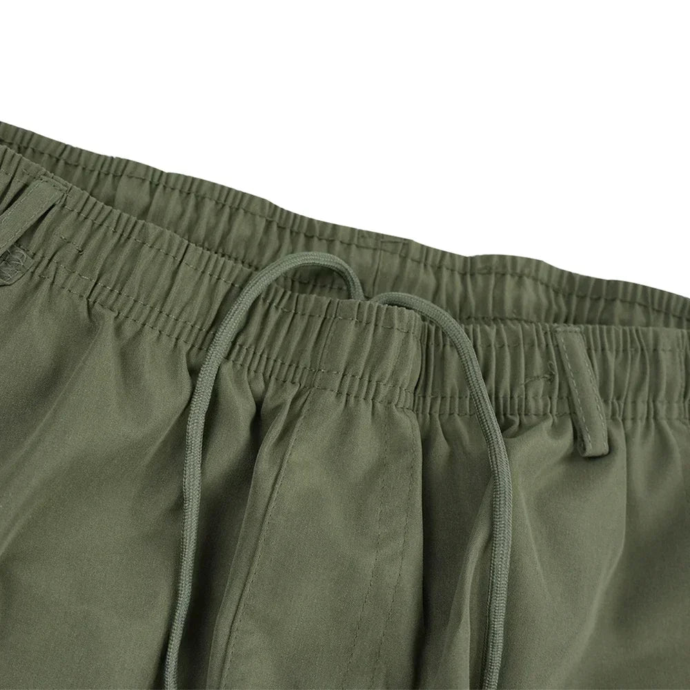 Men's Camouflage Cargo Shorts Casual Loose Work Tooling Shorts Summer Male's Outdoor Multi-pockets Knee Length Short Pants S-3XL