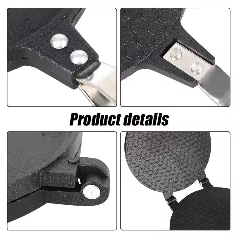 Heavy-Duty Nonstick Mold Pan for Eggs, Omelets, Waffles, Cakes, Ice Cream Cones, and Cookies - Available in 17cm and 20cm Sizes
