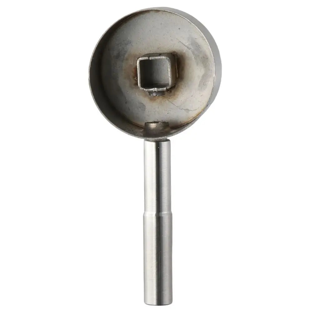Stainless Steel Single Lever Handle Faucet Handle with Hot and Cold Color Button Shower Handle Replacement Water Tap Handle