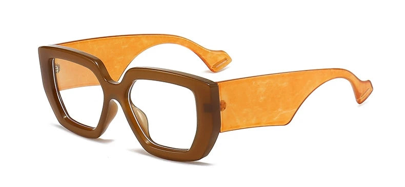 Square Reading Glasses For Women Optical Lens Prescription Men's Eyeglasses Big Thick Frames Presbyopic Eyewear Trendy