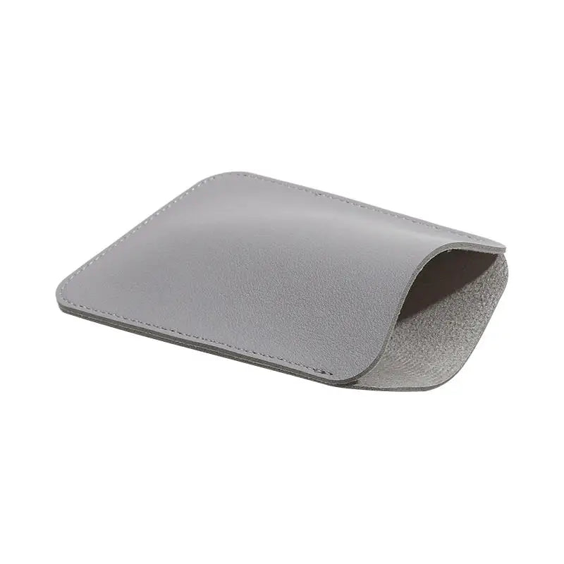 1PC Wireless Mouse Storage Bag Suitable Mouse Protective Leather Sleeve Bag Anti-scratch Case Portable Simple Mouse Storage Bag