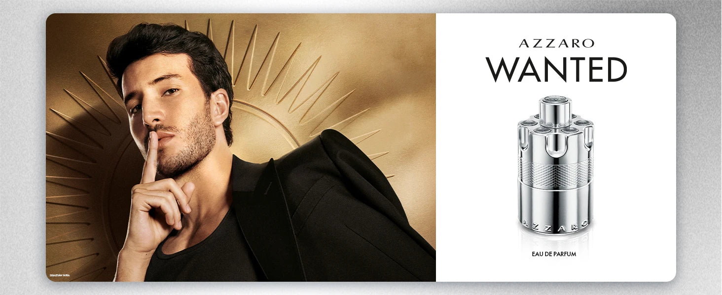 Azzaro Wanted Eau De Parfum - Woody, Aromatic & Spicy Fragrance - Fresh Notes - Lasting Wear - Luxury Perfumes for Men