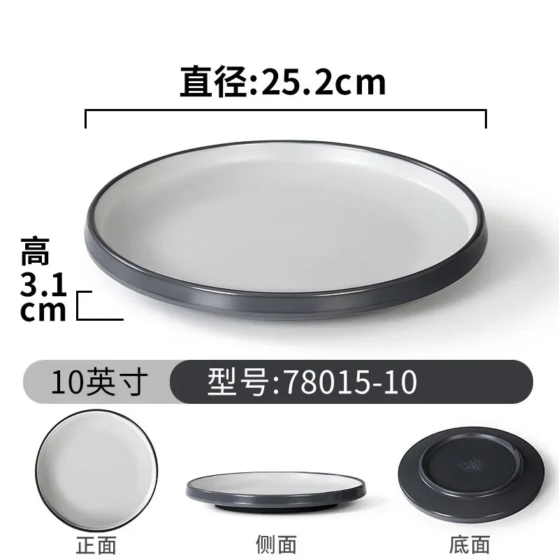1PCS Tableware/high-end Cold Dish Plates/non Fragile Plates/bowls/sushi Plates, Japanese Style,A5 Food Grade Melamine