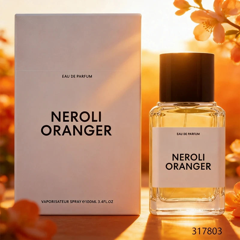 100ml Unisex Perfume Long Lasting Woody Vanilla Rose Neroli Fragrance EDP Extrait De Parfum Luxury Black White Bottle Spray Gift