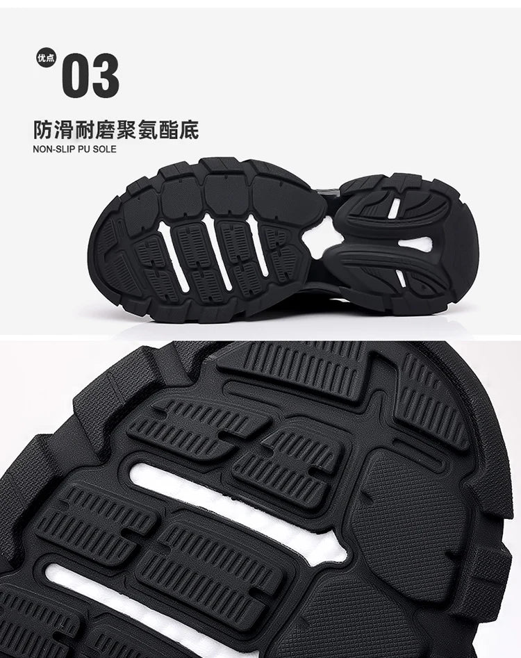 Luxury Designer Men's Sneakers Casual Platform Fashion Blade Loafers Running Shoes Male Tenis