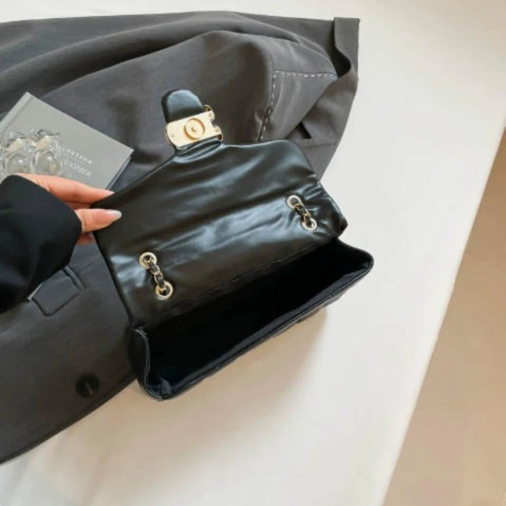 Luxury Women's Crossbody Bag Premium Leather Wallet Vintage Design Shoulder Bag With Adjustable Removable Shoulder Strap