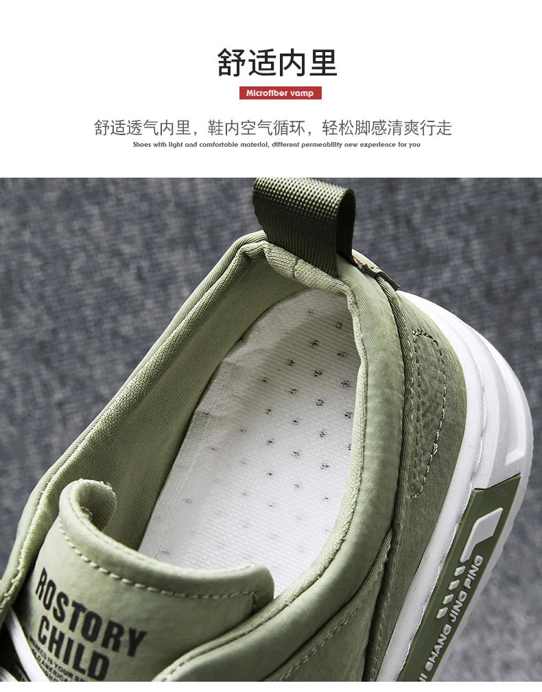 Men's Flats Shoes Luxury Men's Sneakers Spring Autumn 2025 Outdoor Sport Shoes for Men Fashion Vulcanized Shoe Tenis Para Hombre