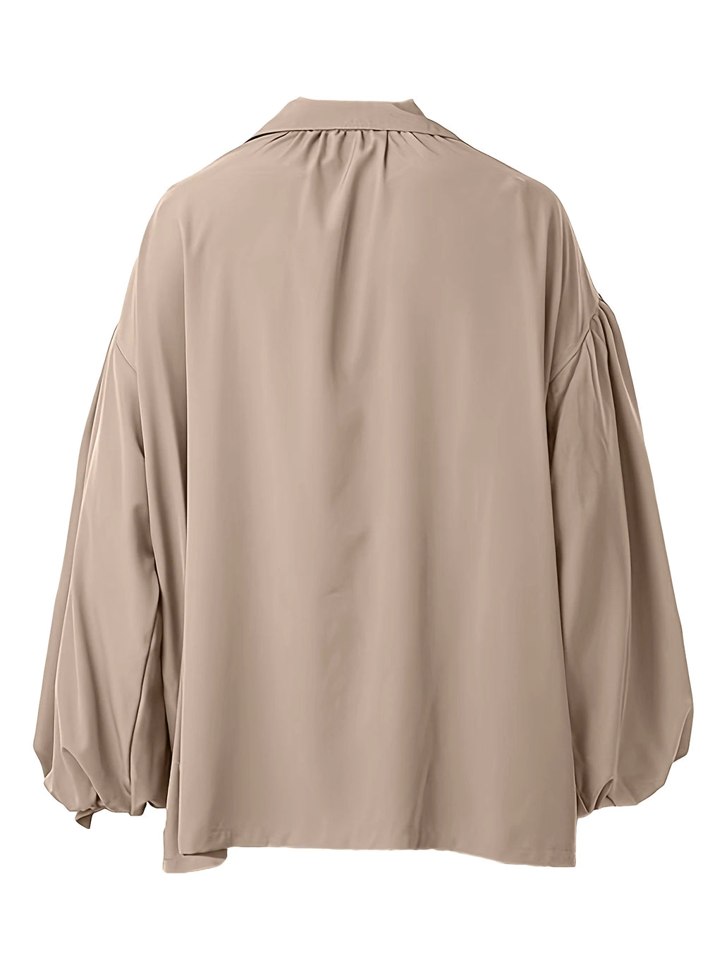 Men'S Retro Medieval V-Neck Pirate Shirt - Beige, Loose Fit with Drop Shoulder Sleeves, Casual All-Season Top for Halloween & Ca