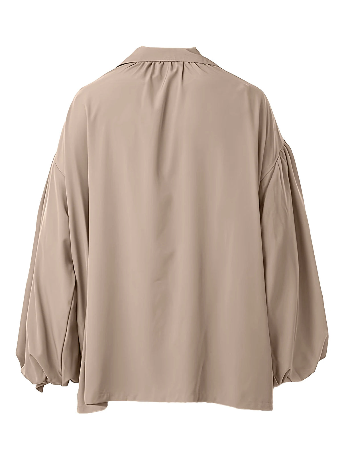 Men'S Retro Medieval V-Neck Pirate Shirt - Beige, Loose Fit with Drop Shoulder Sleeves, Casual All-Season Top for Halloween & Ca