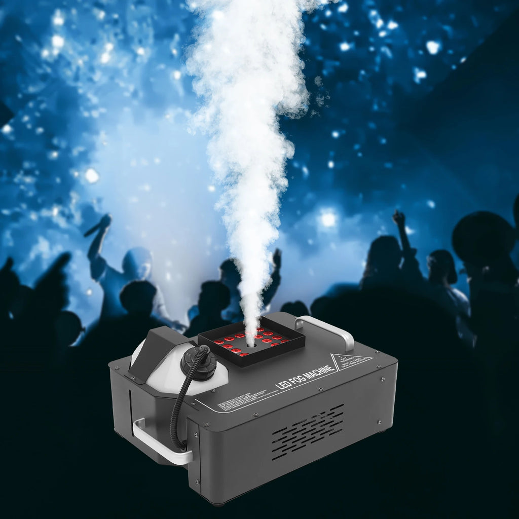 LED Fog Machine 3 In11500W Party Wireless DJ Stage Smoke Festival Party Supplies Fog Smoke Machine with Remote Control
