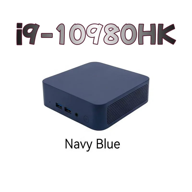 Intel Core N150/I9‑10980HK Ultra Compact Mini PC 16GB RAM 2TB SSD Triple 4K Monitor Home Office Small Pro Nimble Output