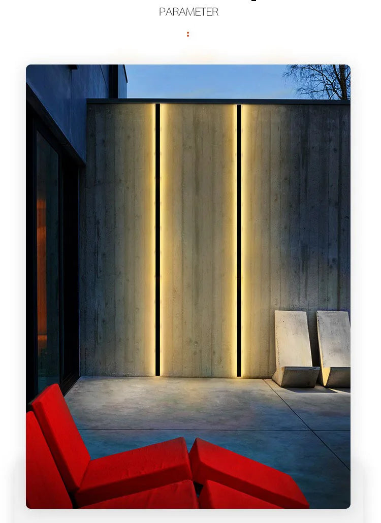 Outdoor Wall Light Garage Door Garden Decoration Porch Lamp Front Door Decor Lights IP65 Waterproof Anti-Water Wall Lighting