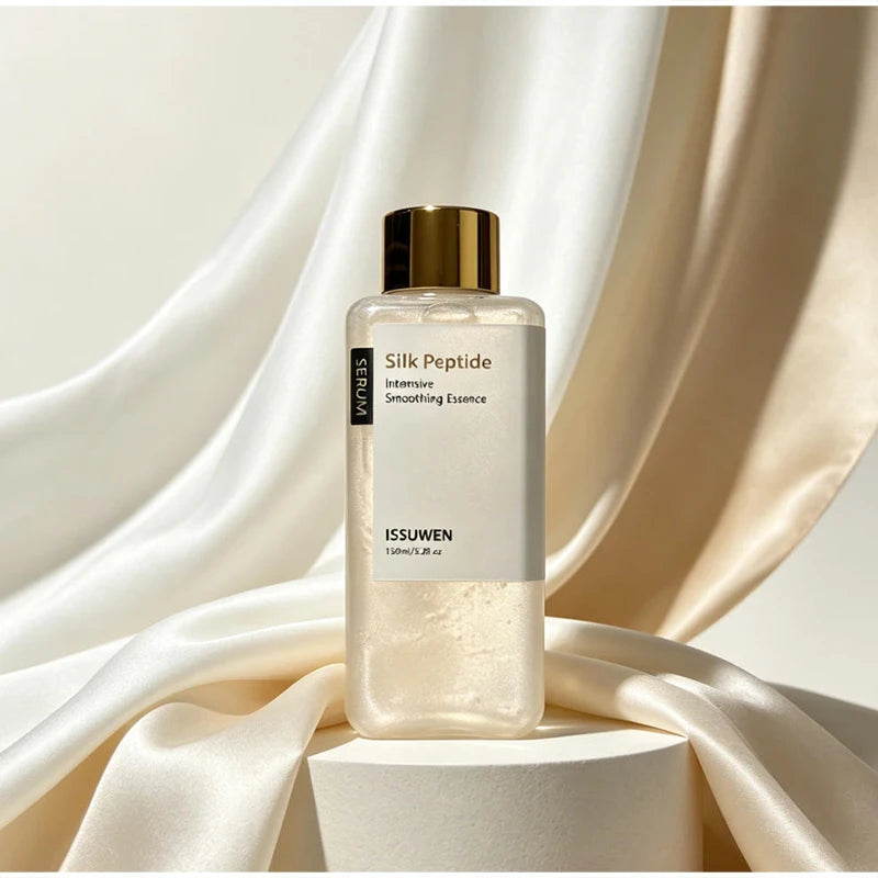 Silk Peptide Silk Essence Water Fade Fine Lines Increase Skin Elasticity Moisturize Refreshing Non Greasy Mild Toner
