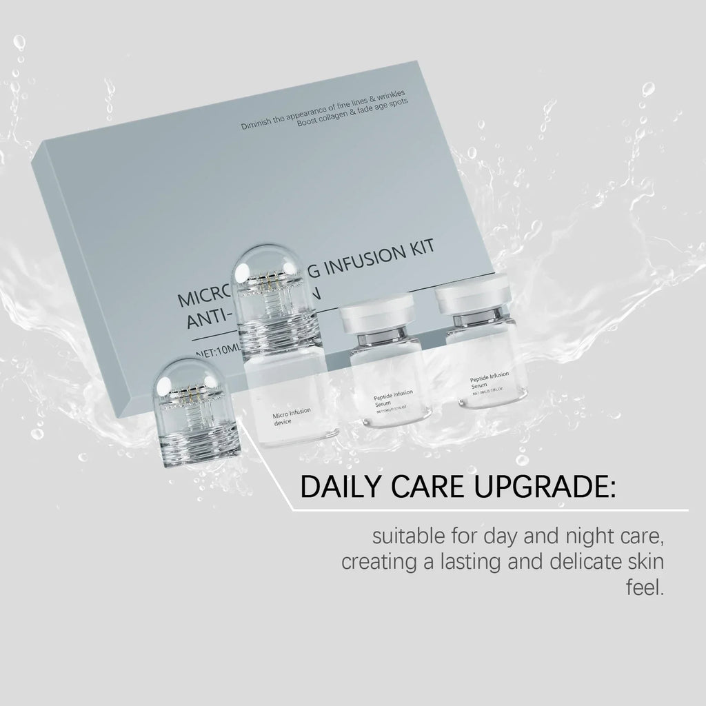 Peptide Serum Microneedle Repair Facial Care Set For Home Daily Use