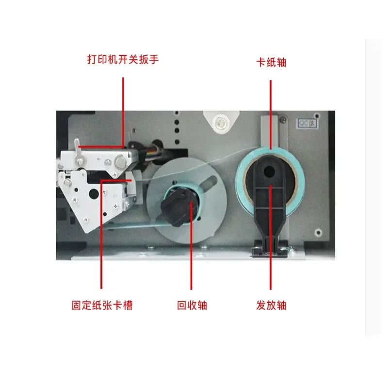 30KG Digital Label Weighing Scales Electronic Weighting Scale with Touch Screen and AI Recognition