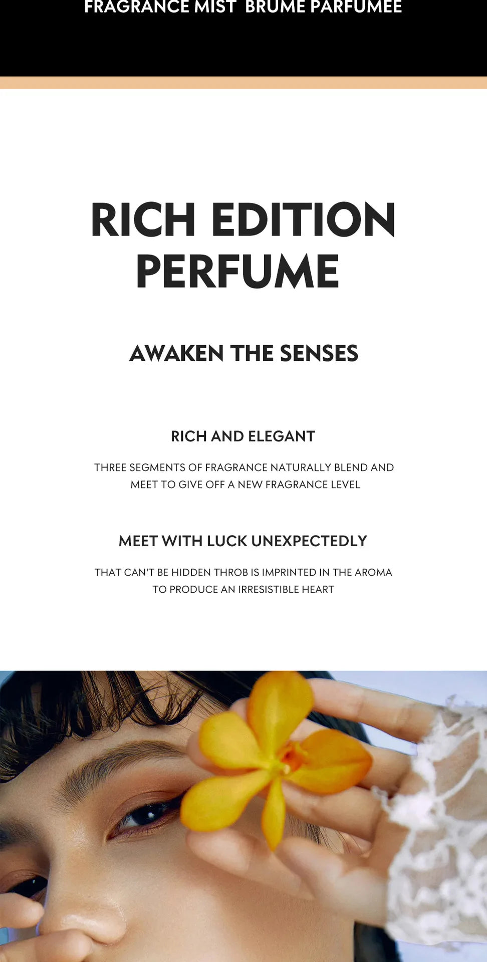 Thai Flower Fruit Perfume Vanilla Fragrance for Women Long-lasting Date Scent Good Girl Parfume Body Spray Floral Mist 250ml