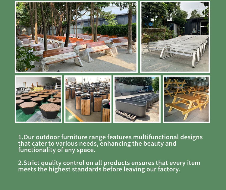 Thermal Designer Wooden Bench with Stainless Steel Frame Dual-Purpose Indoor Outdoor Seating Leaf-Shaped Wooden Slat Seat