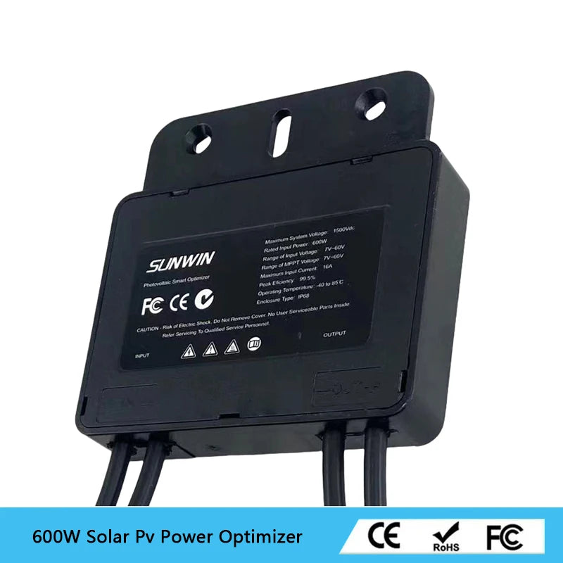 600W photovoltaic solar power optimizer solar power optimizer pv optimizer High compatibility inverter 99.99% stable  reliable